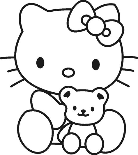 Hello kitty coloring pictures - Black And White Hello Kitty Pictures. Download and print these Black And White Hello Kitty Pictures coloring pages for free. Printable Black And White Hello Kitty Pictures coloring pages are a fun way for kids of all ages to develop creativity, focus, motor skills and color recognition.